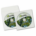 Manufactured/ Replicated Silver Finish CD in Paper Sleeve